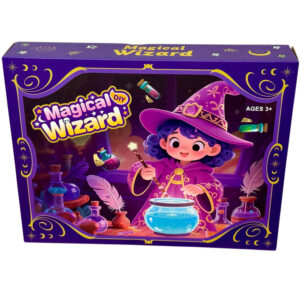 Kreatywny zestaw Magiczne Eliksiry Magical Wizard DIY ze świecącymi w ciemności miksturami proszkiem brokatem dla dzieci od 6 lat