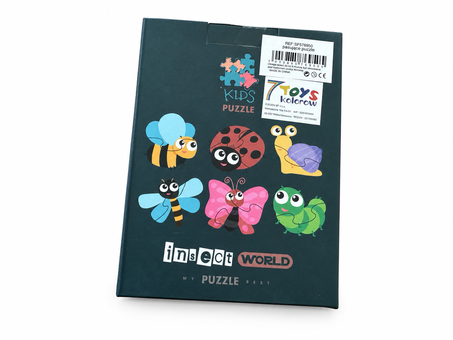 Puzzle dla Dzieci – Świat Owadów - obrazek 2