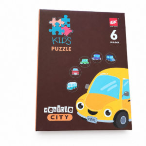 Puzzle dla Dzieci – Pojazdy Miejskie