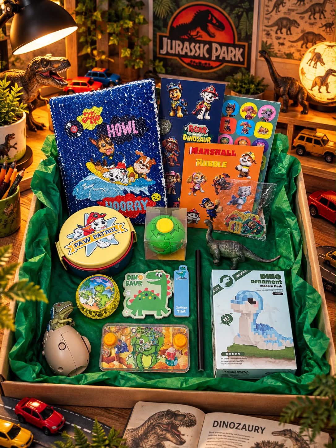 Zabawkowy Box M dla chłopca - Mystery Box